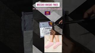 Silicon socks for crack heels priyadee meesho meeshohaul amazon amazongadgets siliconsocks [upl. by Rafi]