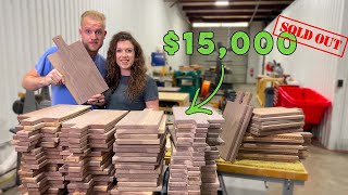 Building and Selling 15000 worth of Charcuterie Boards [upl. by Attezi]