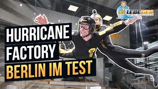 Hurricane Factory Berlin Test  Bodyflying im Windkanal  Ich kann fliegen [upl. by Georgie]