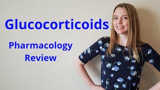 GLUCOCORTICOIDS  PHARMACOLOGY REVIEW [upl. by Ecila]