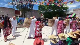 Fiesta Tabacalera en la Guelaguetza Mitla 2024 [upl. by Ydnerb358]