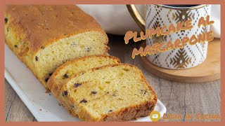 PLUMCAKE al MASCARPONE con gocce di CIOCCOLATO [upl. by Aeriell]