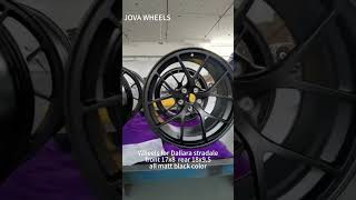 Manufacture Dallara stradale rims matt black concave wheels at JOVA WHEELS [upl. by Sinned93]