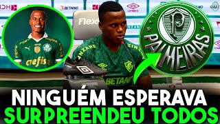 ðŸ’¥BOMBA SAIU NO GE FOI CONFIRMADO REFORÃ‡O DE PESO FECHADO ÃšLTIMAS NOTÃCIAS DO PALMEIRAS HOJE [upl. by Areemas]