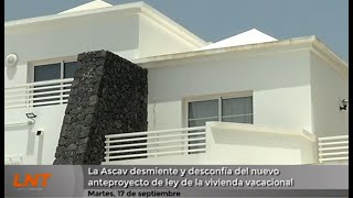 La Ascav desmiente y desconfía del nuevo anteproyecto de ley de la vivienda vacacional [upl. by Nahtnoj]