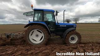 1998 Ford New Holland 7840 Turbo 66 Litre 6Cyl Diesel Tractor 100 HP [upl. by Nelon]