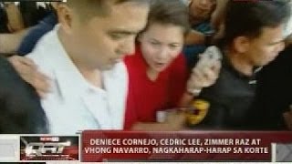 Deniece Cornerjo Cedric Lee Zimmer Raz at Vhong Navarro nagkaharapharap sa korte [upl. by Sweyn]