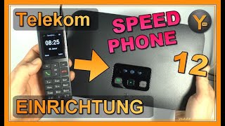 Telekom Speedphone 12 Einrichtung am Speedport Smart 4 auch für andere DECTSchnurlostelefone [upl. by Lolande]