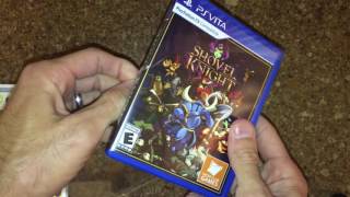 Shovel Knight PS VITA unboxing [upl. by Jade448]