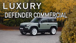 Custom Land Rover Defender Commercial  Luxury Meets Practicality [upl. by Schecter]