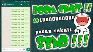 Cara Kirim Bom Chat Whatsapp  Labalabi For Whatsapp [upl. by Silber]