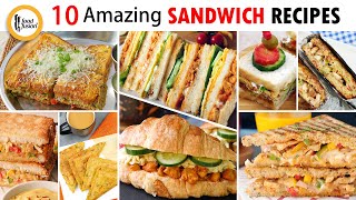 10 Amazing Sandwich Recipes By Food Fusion [upl. by Noreht]