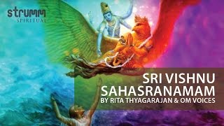 Sri Vishnu Sahasranamam I 1000 names of Mahavishnu I Rita Thyagarajan I Om Voices [upl. by Ogata232]