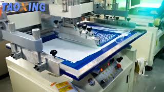 Transparent PVC Sheet Screen Printing Machine [upl. by Anehs283]