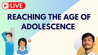 LIVE CLASS  Reaching The Age Of Adolescence  Class 8 Science by Armaan [upl. by Olwen]