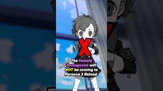 FEMC will not be coming to Persona 3 Reload via DLC  persona3reload Atlus dlc p3r persona3 [upl. by Minardi503]