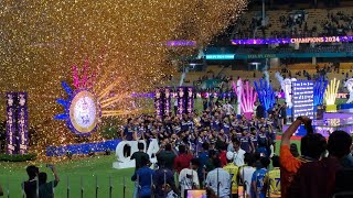 KKR Celebration after winning ipl trophy 2024  MA Chidambaram Stadium  Chepauk Chennai [upl. by Algernon]