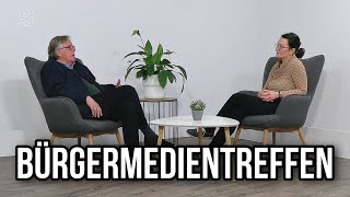 Bürgermedientreffen mit Wolfram BäseJöbges und Anja Linz  TV38 [upl. by Randene]