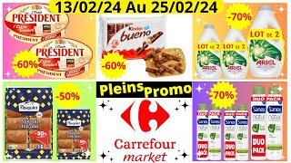 Nouveauté Catalogue🌟 Carrefour Market 🌟Les Bons Plans Du 130224 Au 250224 [upl. by Assillim42]