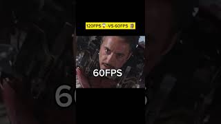 Wait for 60 Fps🔥120 Fps vs 60fps me 🗿viralshort pubg ironman trending [upl. by Sirahc]