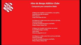 hino do Bangu Com Letra [upl. by Ahsimet]