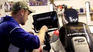 Installing New Lowrance HDS 12 Touch Fish Finders and More [upl. by Alyar410]