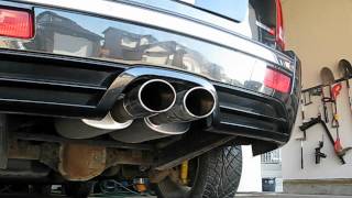 Jeep SRT8 Exhaust WK1 Magnaflow Catback reso delete [upl. by Elvia]