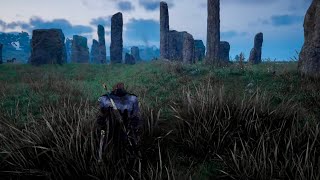 Aveberie Megaliths standing stones in Hamtunscire Assassin’s Creed Valhalla [upl. by Melany572]