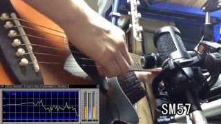 SM57 vs iRig Acoustic vs AT2035 [upl. by Akem]