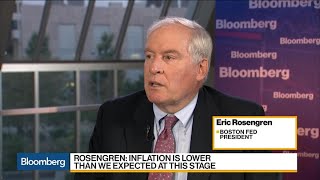 Feds Rosengren on Inflation Labor Market Wages [upl. by Carin982]