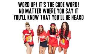 Little Mix  Word Up Lyrics  Pictures HD [upl. by Puiia235]