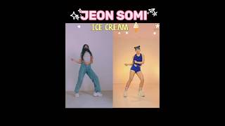 JEON SOMI  ICE CREAM🍦 DANCE COVER InnahBee shorts jeonsomi icecream dance [upl. by Leveroni]