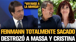 FEINMANN TOTALMENTE SACADO TRAS LA REUNIÓN DE MASSA Y CRISTINA [upl. by Isaak]