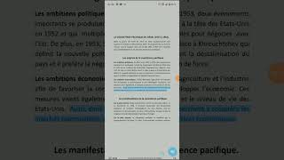 La Coexistence Pacifique De 1953 à 1962 origines manifestations et conséquences [upl. by Sagerman]