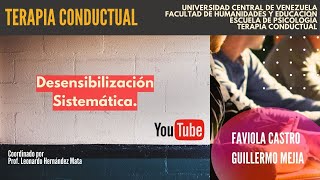 Dramatización de un caso de Desensibilizacion Sistematica  Terapia Conductual UCV [upl. by Freeborn]