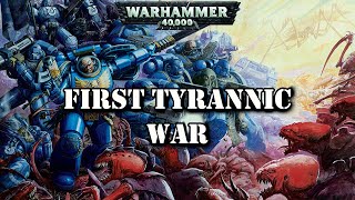 Warhammer 40k Lore The First Tyrannic War Ultramarines v Tyranids [upl. by Ahsurej]