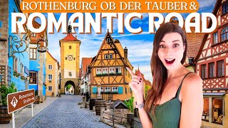 Why Rothenburg Is The MUST SEE Town In German Bavaria 🇩🇪 Romantic Road [upl. by Llevol]