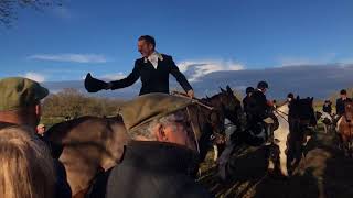 Cheshire Drag Hunt  Boxing Day Hunt 2017 Facebook live video [upl. by Ewen321]