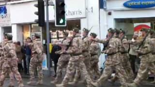 Argylls on Parade in Dumbarton 2 [upl. by Ralston]