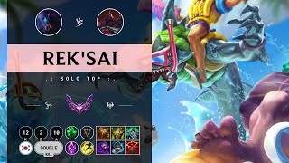 RekSai Top vs Sion  KR Master Patch 1410 [upl. by Zacharia]