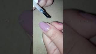 MiniSO nail Polish swatching Nail Tutorial nails nailart diynaildesigns artedeuñas unhas [upl. by Doreg]