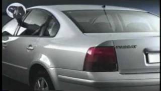 VW Passat 1998 Comercial de Lançamento no Brasil Propaganda Antiga Anos 90 Passat Alemão [upl. by Airdnaxela204]