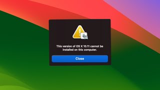 How to fix  This Version of macOS Cannot Be Installed On This Computer [upl. by Kelam]