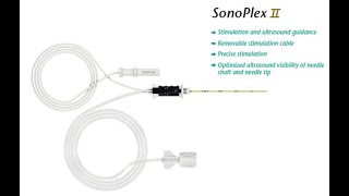 The Next Generation SonoPlex II and SonoBlock II Echogenic Single Shot Needles [upl. by Rhines]