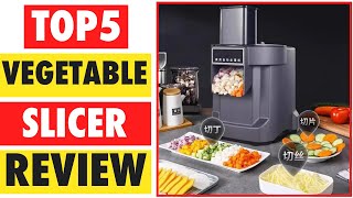 Top 5 Best Vegetable Slicer In 2024  Electric Vegetable Cutting Machine [upl. by Helban362]