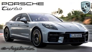 2024 Porsche Panamera Turbo E Hybrid in Dolomite Silver Metallic [upl. by Cozmo169]