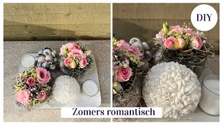 ROMANTISCH ZOMERS BLOEMSTUK 🌸💕  DIY Cursus Bloemschikken 156  Carlein Tukkers [upl. by Harp501]