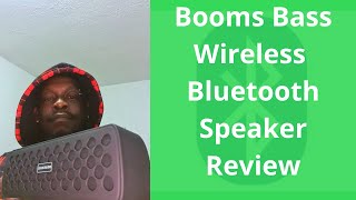 Booms Bass Wireless Bluetooth Speaker Unboxing amp Review  TD Drones Reviews Episode 5 [upl. by Meerak424]