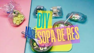 DIY MiNi caldo de res referencia bolas sorpresa Mini Verse [upl. by Elehcar]