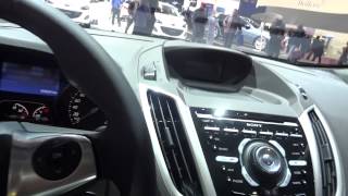 Ford CMax 2012 dashboard and interior video [upl. by Laundes]